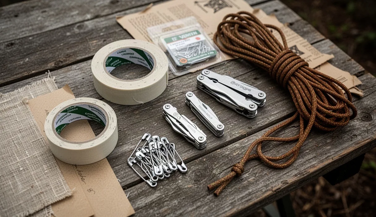 Emergency Repair Kit Checklist for Backcountry Trips